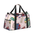 thumbnail image 2 of Rateoe Mushroom Pattern Gym Bag for Women, Duffle Bag for Travel with Wet Pocket, Carry on Weekender Bags for Women, Water Resistant Travel Bag Duffel Bag, 2 of 7
