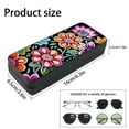 thumbnail image 3 of 5D Diamond Painting Kit Eyeglass Case Beautiful Floral DIY Eyeglass Storage Box Leather Handcrafted Diamond Art Gift Eyeglass Case, 3 of 4