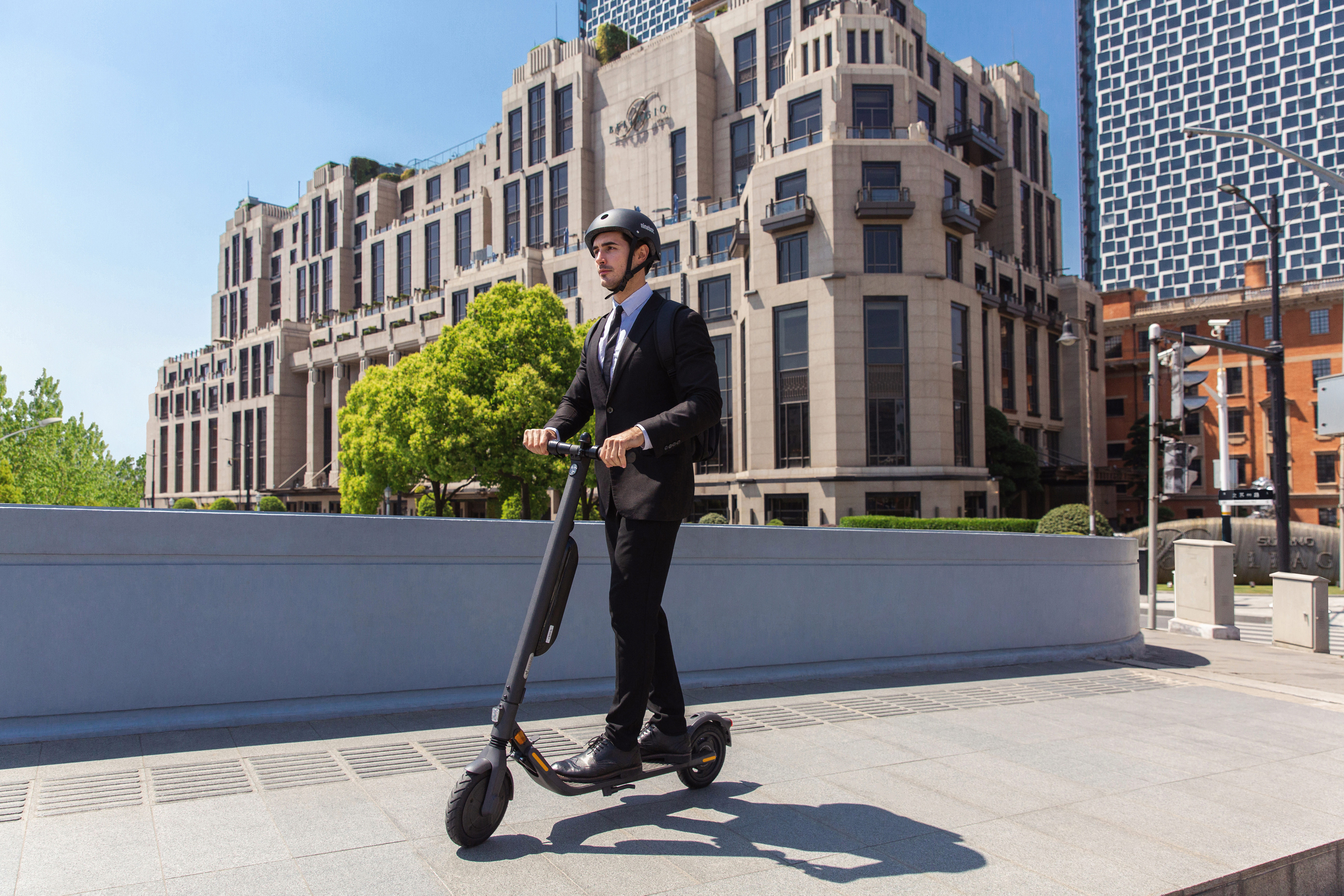 Segway Ninebot E25a Electric Kick Scooter Electric, Upgraded Motor Power, 9-inch Dual Density Tires, Lightweight and Foldable - image 3 of 18