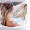thumbnail image 2 of 1 Pc Body Scrub Towel Exfoliating Towel for Bathroom for Shower 22.83"x3.74" Pink, 2 of 6