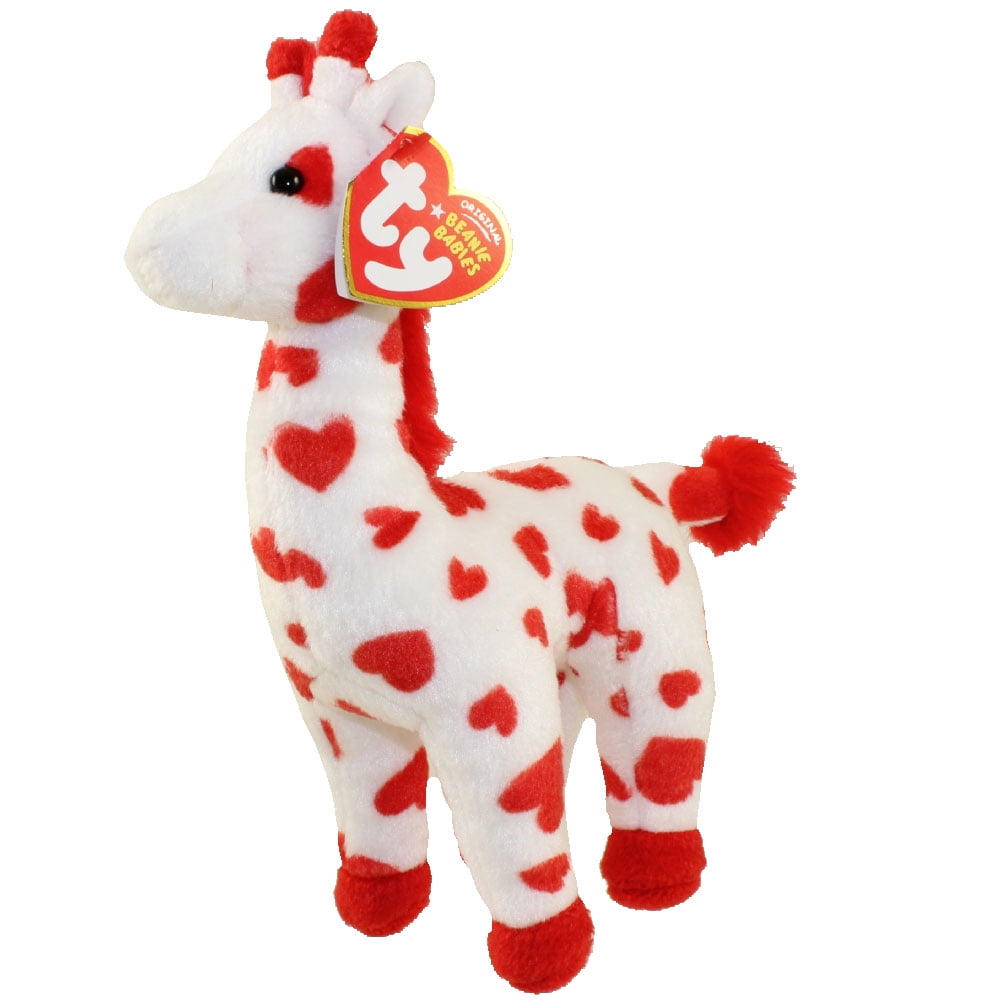 Red/White for sale online Ty 40762 Beanie Baby Smoothie Giraffe 
