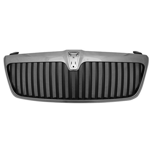 New Aftermarket Premium Fit Chrome / Silver Front Grille 2L7Z8200AAB fits 2003-2004 Lincoln Navigator