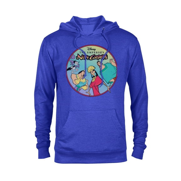 Disney The Emperor's New Groove Characters T-Shirt - Pullover Hoodie for Adults - Customized-Royal Heather