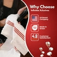 thumbnail image 3 of Infinitee Xclusives Red Kitchen Towel Pack of 6 - 100% Cotton - 15x25 inches., 3 of 9