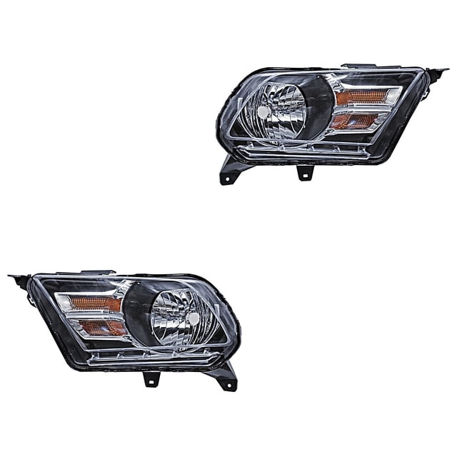 Par de Faros Mustang 2010 A 2012 Ford TYC