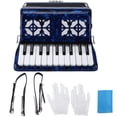 thumbnail image 2 of Accordion, Multiple Diacritics Bright Color Accordions 8-Bass  For Stage For Student, 2 of 8