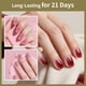thumbnail image 3 of Set de esmaltes de uñas JODSONE Jelly Gel de 32 colores con luz UV y herramientas, 3 of 8