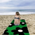thumbnail image 5 of Yhmxh Sand Free Beach Towel, 27.5x55 Inch Microfiber Thin Lightweight High Absorbent Pool Towels with Flower Pattern, Quick Dry Sturdy Travel Supplies for Swimming Pool Party, Yoga, Hiking, Camping, 5 of 5