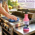 thumbnail image 2 of Quick-acting heavy-duty grill degreasing spray, heavy-duty grill degreaser, all-purpose heavy-duty cleaner for burned-on food and grease (2), 2 of 4