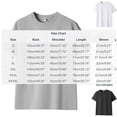thumbnail image 2 of Men’s Bamboo Viscose Cotton Blend Undershirt Ultra Soft T-Shirts Breathable Moisture Wicking Stretch Cooling Tee Big and Tall Size S-4XL White, 2 of 5