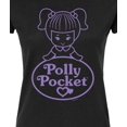 thumbnail image 3 of Polly Pocket - Logo And Doll - Junior's Fitted Graphic T-Shirt, 3 of 5