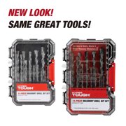 Hyper Tough 13-Piece Masonry Bit Set in Click Fit™ Case