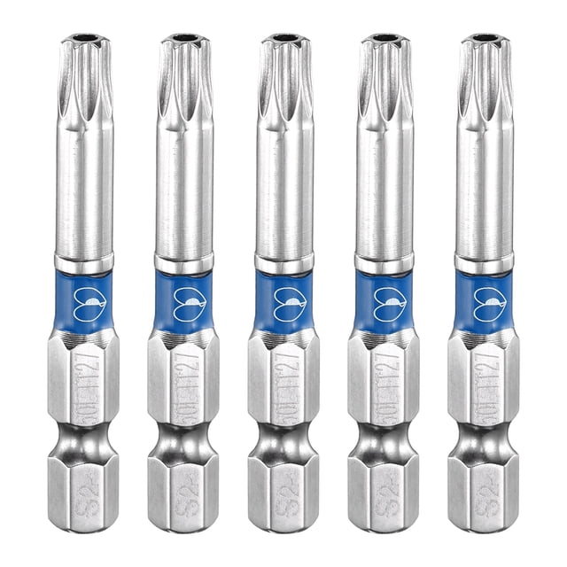 Broca Torx Uxcell TT30 1/4" Hex 2" Magnética a Prueba de Manipulaciones