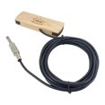 thumbnail image 1 of Roseta de guitarra con cable y estuche de madera, accesorio de repuesto para roseta de guitarra folk, 1 of 9
