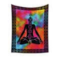 thumbnail image 1 of Tapiz de pared Yoga in India, microtela, 150 x 130 cm, 1 of 2