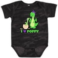 thumbnail image 3 of Inktastic I Love Poppy Boys or Girls Baby Bodysuit, 3 of 5
