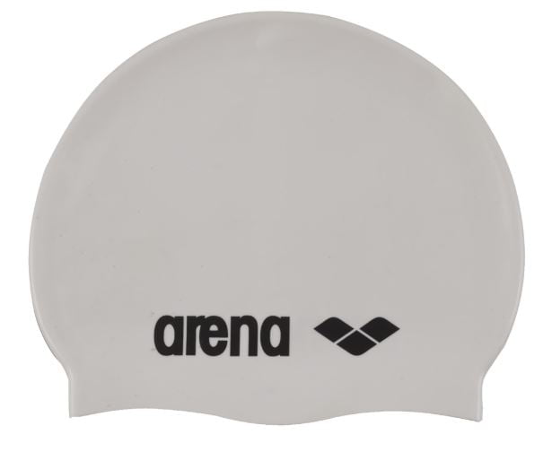 Arena Soft Swim Cap Arena Siliconized Latex Cap Grey Water Sports Headgear New