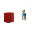 thumbnail image 1 of Escabel,Reposapiés pequeño,taburete otomano,sofá,taburete de té,Reposapiés Cubo Taburete Taburete para Dormitorio Baño,Letrero de mesa,Decoración de escritorio acrílica Rincón festivo, 1 of 8