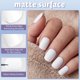 thumbnail image 2 of Bellelfin Uñas postizas adhesivas cortas cuadradas mate blancas, 120 piezas, 2 of 7