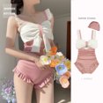 thumbnail image 2 of Bañador de una pieza para mujer, traje de baño Sexy ajustado con Control de barriga, moda coreana, novedad de 2022, 2 of 4