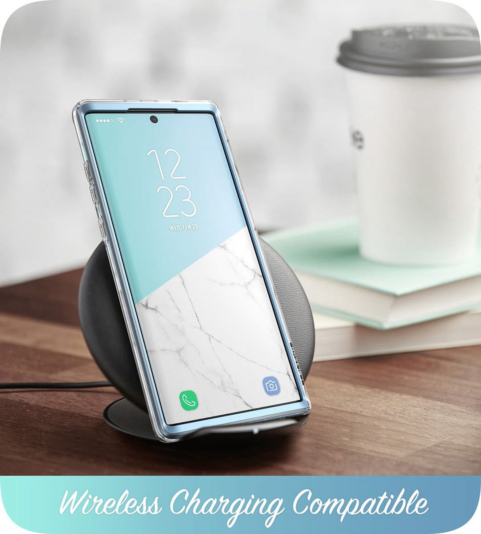i-Blason Cosmo Series Case for Galaxy Note 10+ Pro/Plus 5G 2019 Release, Slim Stylish Protective Bumper Case Without Built-in Screen Protector (Blue)