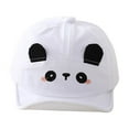 thumbnail image 2 of Summer Toddler Baseball Hat Outdoor Infant Baseball Cap Cotton Baby Boy Sun Hats 5M-18M White 5-18 Months, 2 of 5