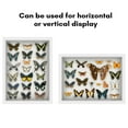 thumbnail image 6 of Americanflat 12x16 Shadow Box Frame with Polished Plexiglass Silhouette Collection Large Display Case - White, 6 of 8