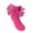 Hot Pink, variant on Socks for Elegant Girls Lace Ruffles Ankle Socks Dance Sock Cute Solid Color Frilly Sock Summer Fall Fashion Must Have