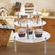 thumbnail image 3 of KAKOWELY Soporte redondo para tartas, acrílico, para cupcakes, mesa de postres, 3 niveles, 3 of 4