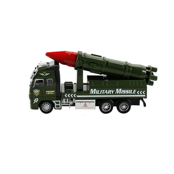 Dvkptbk Engineering Toy Mining Car Truck Children's Birthday Gift Military Fighter Truck