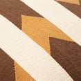 thumbnail image 2 of Surya Andrea NDR-005 20 x 20" Square Cotton Pillow Kit in Cream/Dark Brown, 2 of 5
