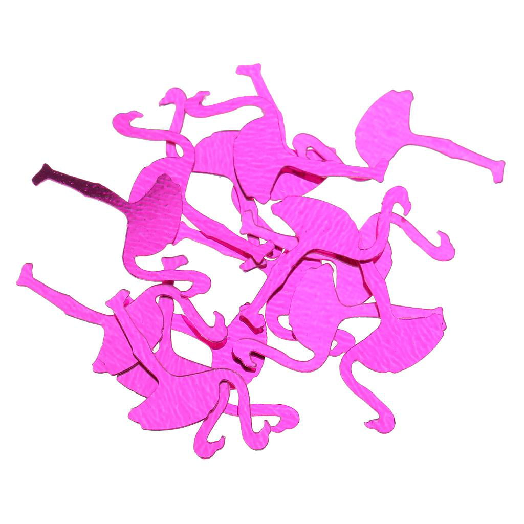 30g Tropical Flamingo Table Confetti Scatter Throwing Decor Party Decoration 