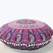 Pillow Insert 20 Round Polyester Filled Standard Cover (4 Pack)