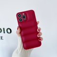 thumbnail image 1 of Chaqueta de plumón de Tpu de algodón 3d, fundas de teléfono acolchadas de cara norte, fundas protectoras a prueba de golpes para Iphone 14 Plus 13 12 Pro Xs Max Xr Xs 7/8, 1 of 4