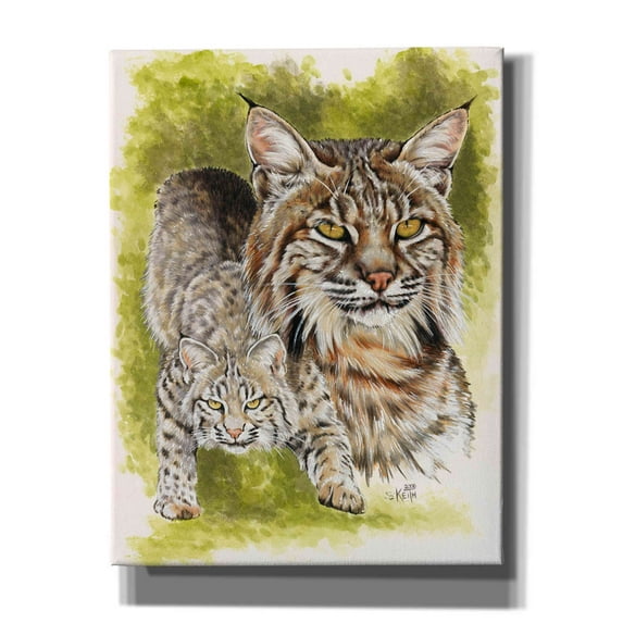 Epic Graffiti 'Brassy' by Barbara Keith, Canvas Wall Art, 26"x34"
