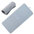 thumbnail image 1 of GOGO Silicone Dish Drying Mat Large Counter Top Drainer Mat, Sink Draining Tray, 1 of 7