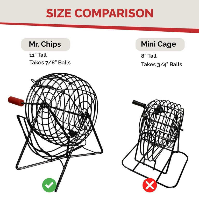 bingo商品 Mr. Chips Professional 1.5” (38 mm) Multi-Colored 12 Sided