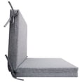thumbnail image 2 of Better Homes & Gardens 44" x 20" Outdoor Chair Seat Cushion, 1-Piece, Grey, 2 of 8