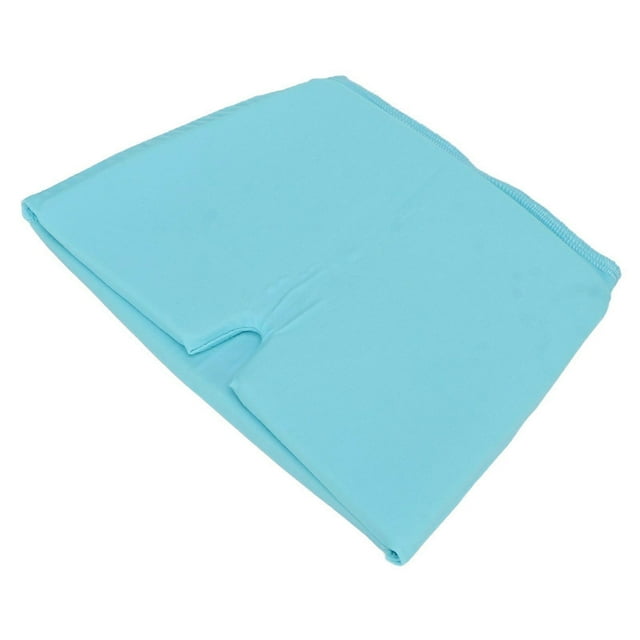 Cold Compress Head Wrap Relieve Migraine Double Layers Stretchable Cooling Headache Hat Blue