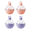 pink + purple, variant on Flexible Food-Safe Material Ice Cube Molds- Ice Sphere Molds,for Whiskey, Scotch