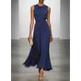 thumbnail image 2 of 2026 Elegant Polka Dot Sleeveless Maxi Dress for Women, Waist Cinch Flowy A-Line Dress, Summer Casual & Party Wear, 2 of 2