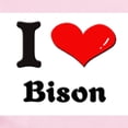 thumbnail image 2 of CafePress - I Love Bison Infant Bodysuit - Baby Light Bodysuit, Size Newborn - 24 Months, 2 of 4