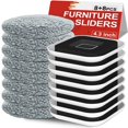 thumbnail image 1 of Furniture Movers Sliders Kiss Core, nueva mejora, paquete de 8+8, 1 of 8