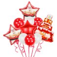 thumbnail image 3 of Set de coches McQueen con gran escudo facial, decoración de cumpleaños para niños, globo de dibujos animados, 3 of 5