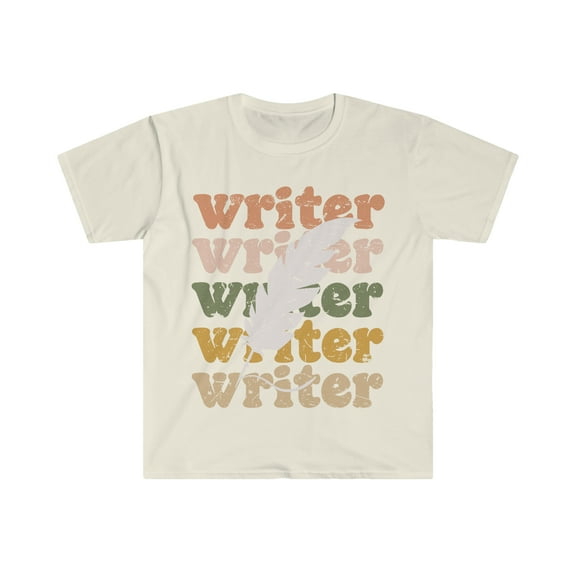 Retro Writer T-shirt Author Writing Journalist Blogger Vintage Shirt