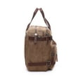 thumbnail image 2 of RUNROTOO Men Satchel Bag Canvas Backpack Coffee for School with Laptop Compartment 1Set, 2 of 5