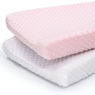 Bab Changing Pad Cover - Ultra Soft Minky Dots Plush Changing Table  Covers Breathable Changing Table Sheets Wipeable Changing Pad Covers Suit  for