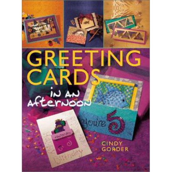 Pre-Owned Greeting Cards in an Afternoon (Hardcover) 0806929634 9780806929637