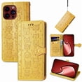 thumbnail image 2 of Funda Cartera FOXDOCK para iPhone 15 ProMax , Flip PU con Relieve de Gatos y Perros, Tarjetero y Soporte, 2 of 6