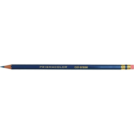 Prismacolor Col-Erase Erasable Colored Pencil, 12-Count, Blue (20044 ...